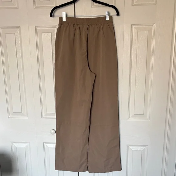 Cargo Pants Navy Side Stripe Sports Khakis Loose Straight Leg - Picture 6 of 6